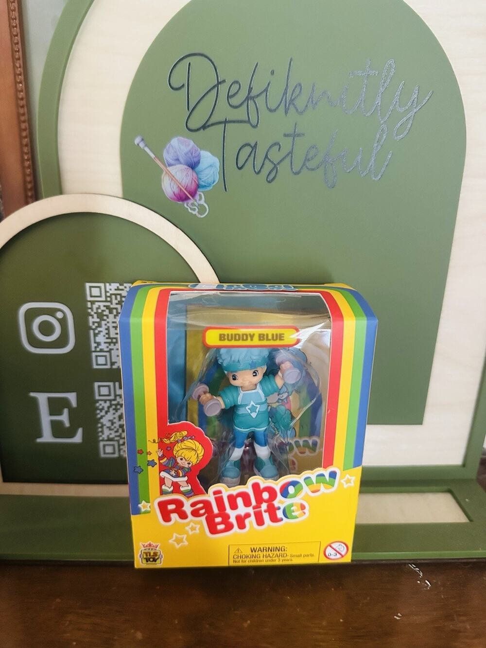 Chee Bee Rainbow Brite-Buddy Blue (Series 2, Rare)